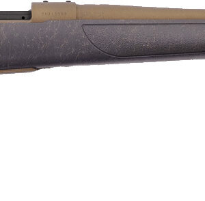 Side view of a modern rifle