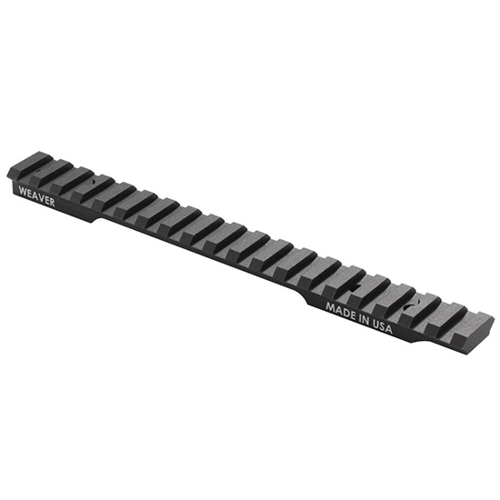 Weaver-style tactical scope mounting rail