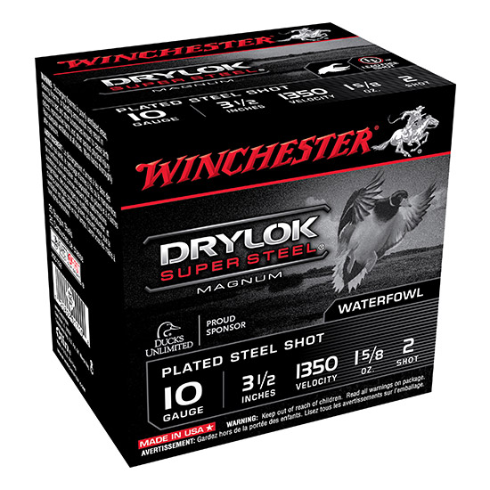 Winchester Drylok Super Steel shotgun shell box