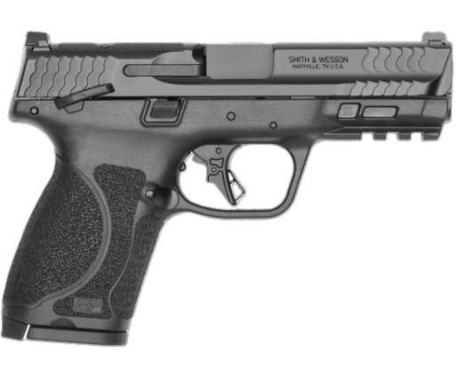 Smith & Wesson handgun with textured grip