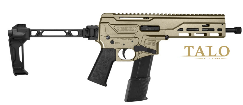 Military-style firearm with tactical features
