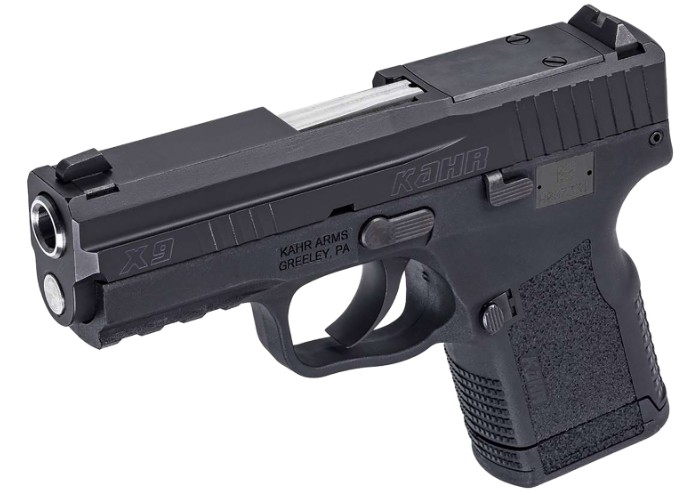 Kahr X9 handgun with black finish
