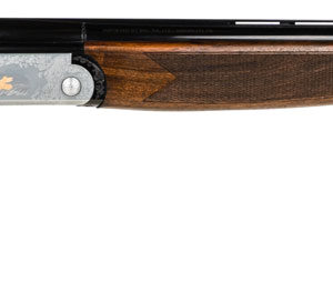 F.A.I.R. FRS6922028 SLX 692 Gold Full Size 20 Gauge Break Open 3" 2rd 28" Blued Over/Under Vent Rib Barrel, Silver Stainless Steel w/Gold Engraved Receiver, Fixed Walnut Stock, Right Hand