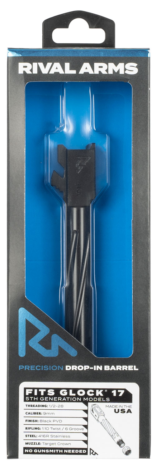 Rival Arms precision drop-in barrel for Glock 17