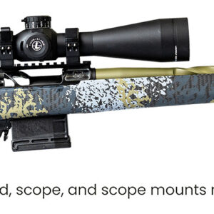 Horizon Firearms RF008S222216C13 Venatic 2023 22 Creedmoor 22" Spiral Fluted Threaded Barrel, Drilled & Tapped Receiver, Iota EKO X Carbon Fiber Stock