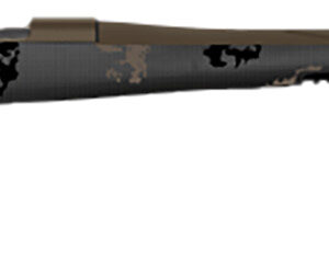 Fierce Firearms TWTROG7PRC22BT Twisted TI Rogue 7mm PRC 22" Black Cerakote Steel Threaded Barrel, Black Cerakote Drilled & Tapped Titanium Receiver, LR Negative Comb Trophy Camo Carbon Fiber Stock