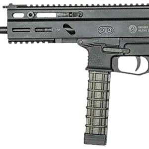 Grand Power 810091158005 Stribog SP9A3 9mm Luger 30+1 16" Black Barrel, Picatinny Rail Receiver & Grip