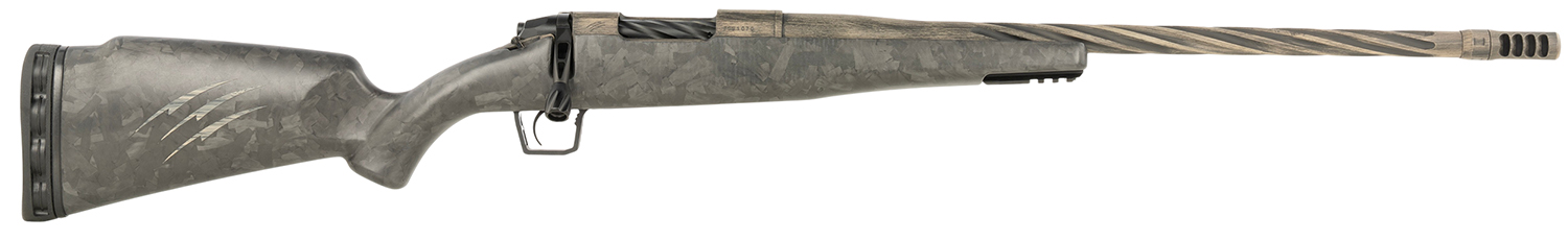 Fierce Firearms  Twisted Rogue 7mm PRC 3+1 22" Match Grade/Spiral Threaded Barrel, Drilled & Tapped Receiver, Carbon Fiber Stock