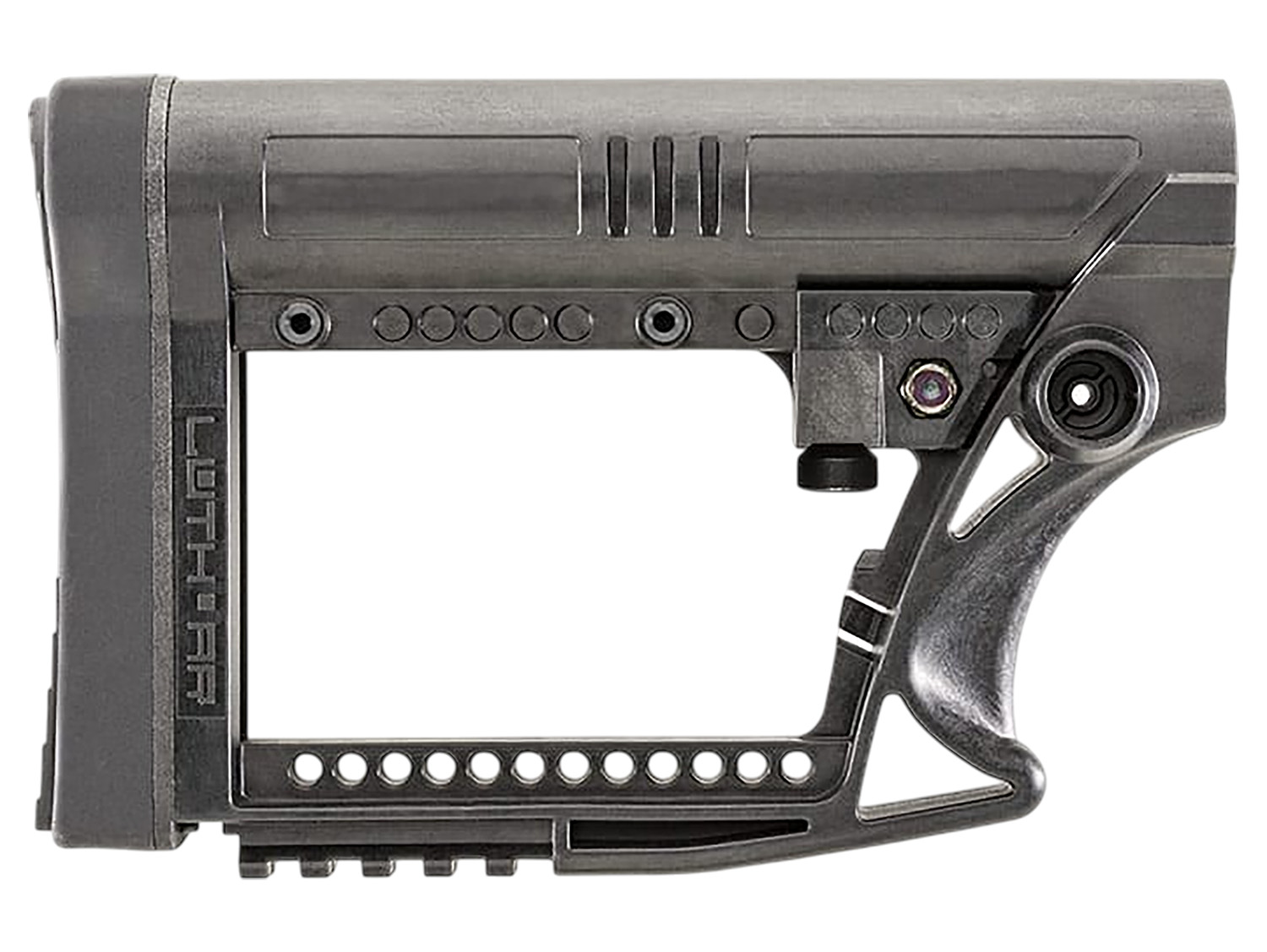 High-quality rifle stock for enhanced shooting stability.