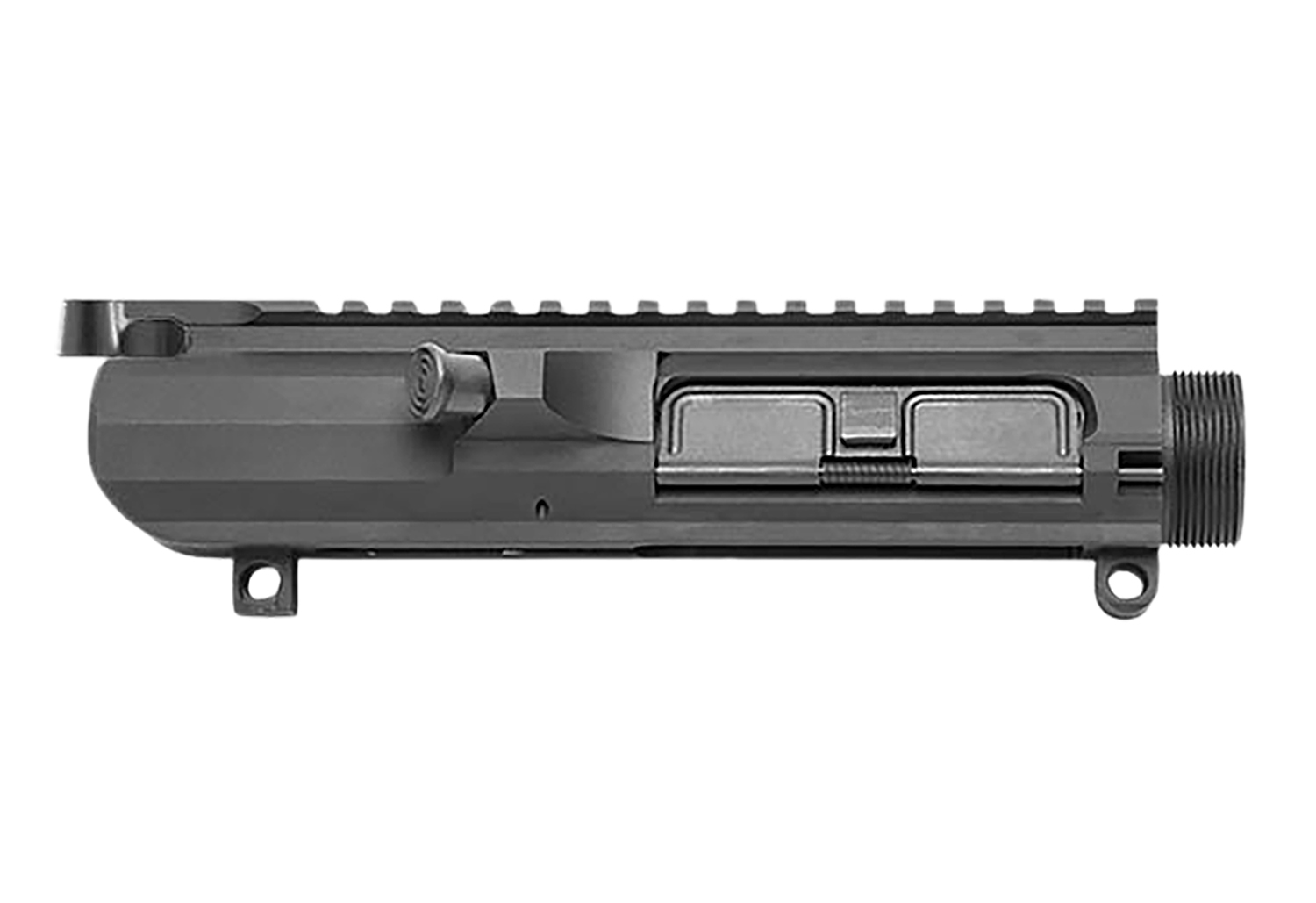 Side view of a firearm upper receiver.