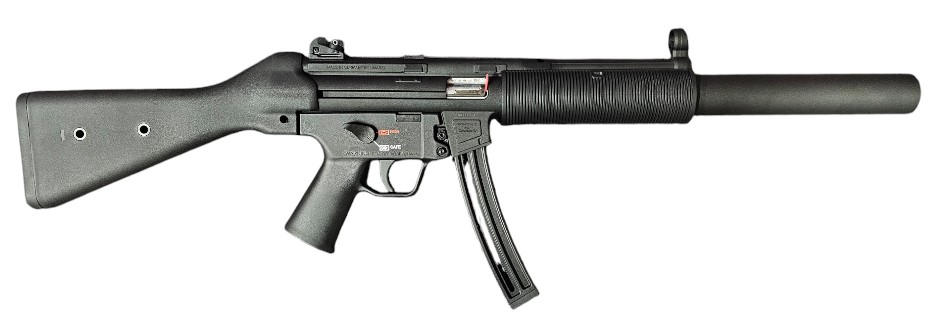HK MP5 22LR FIXED STOCK 16.1IN BARREL 10RD BLACK 81001019