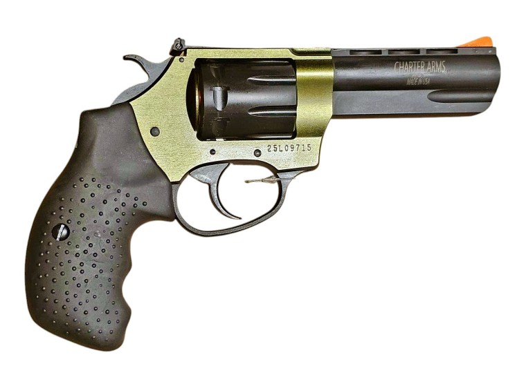 CHARTER ARMS PATHERFINDER II 22 LR 3.5IN BARREL 8RD OD GREEN/BLACK PASSIVATE ALUM FRAME STANDARD HAMMER COMPACT GRIP 52236