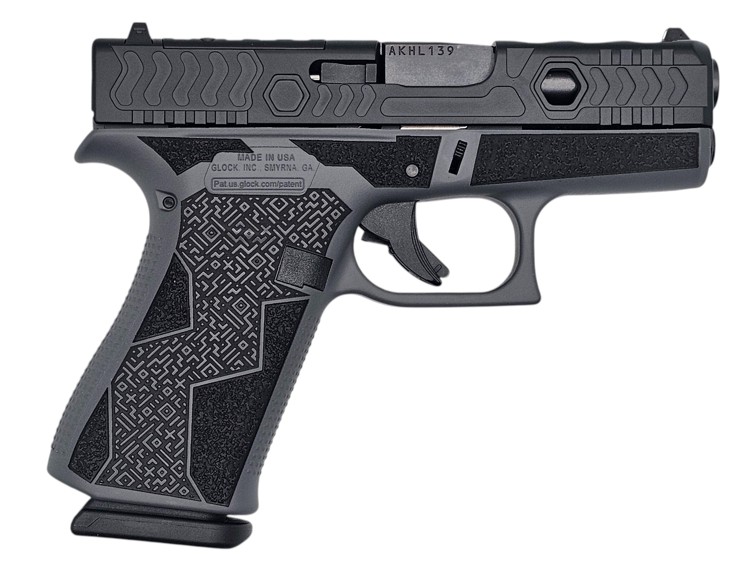 GLOCK 43X C4 KAVORKA SNIPER GREY 9MM 3.4IN BARREL OR 10RD UX4350204NKVGY