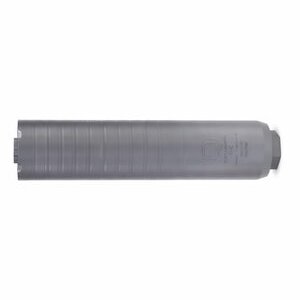 Firearm suppressor with detachable components.