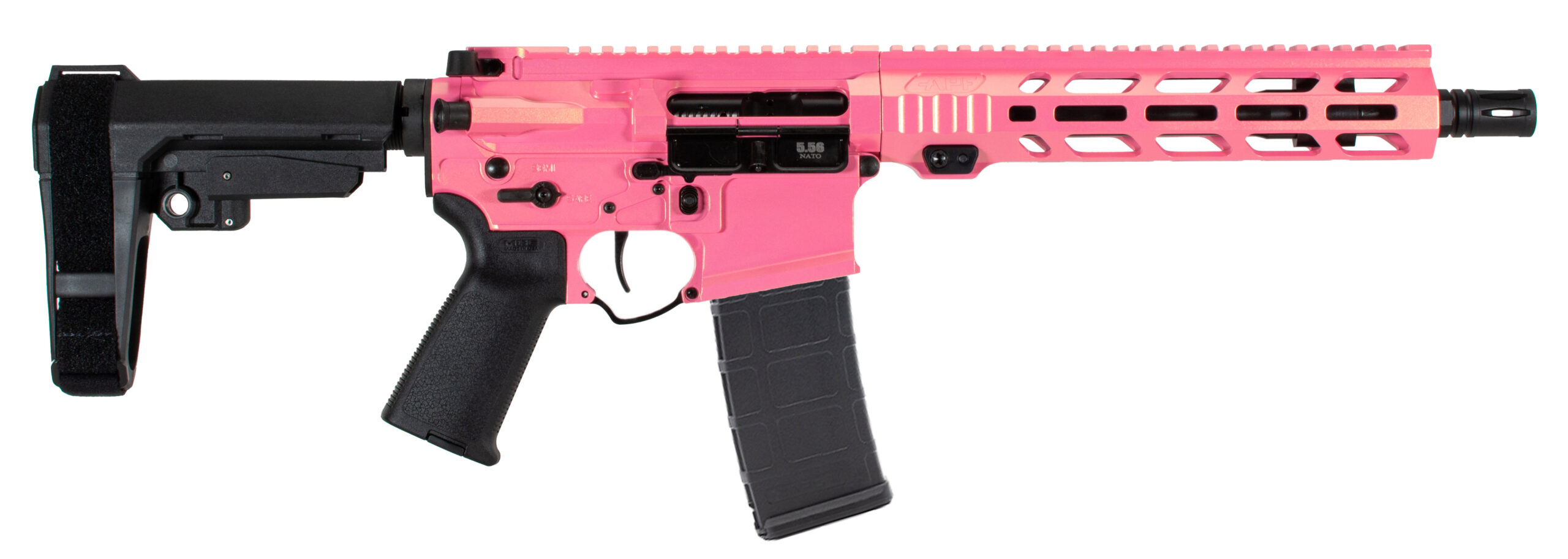 APF 5.56 PISTOL 2.0 10.5 PINKASAURUS REX