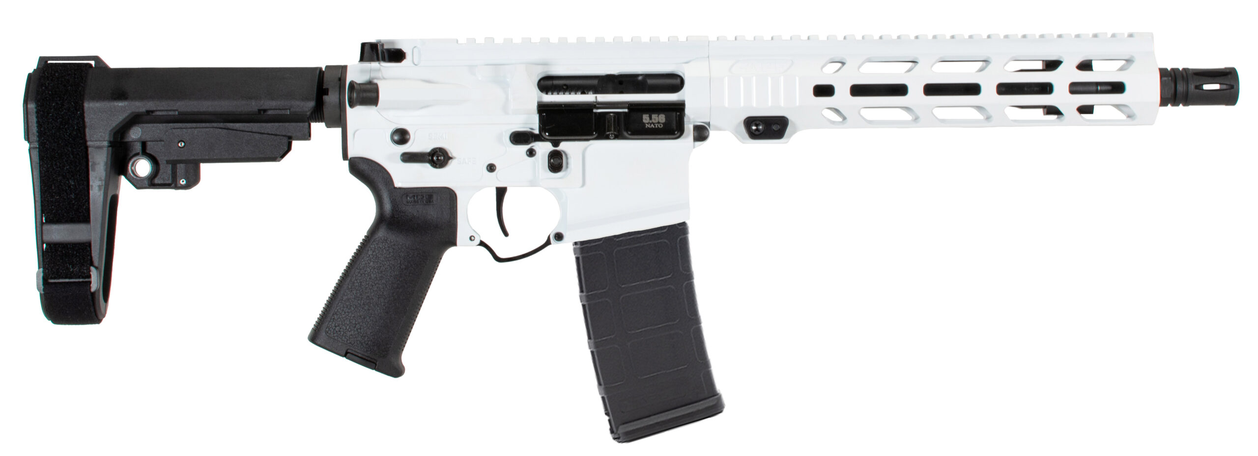 APF 5.56 PISTOL 2.0 10.5 WHITE MLOK