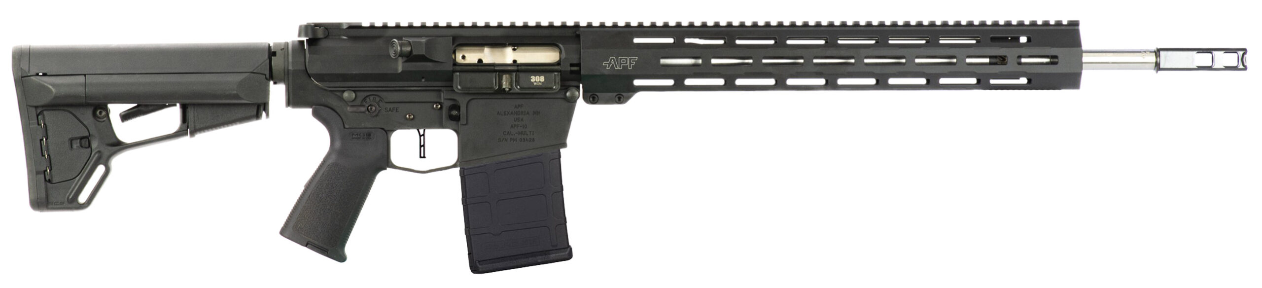 APF DMR 2.0 22CREED 18 MAGPUL ACS MLOK BLK