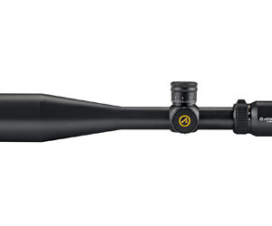 Black rifle scope with adjustable components