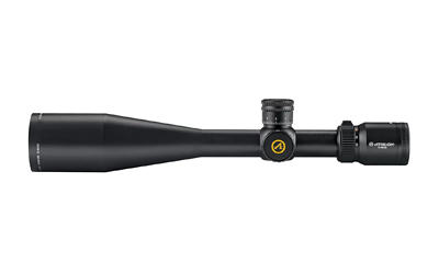Black rifle scope with adjustable components