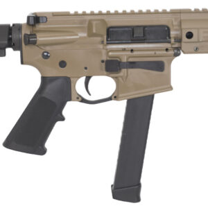 BRIGADE BM-9 9MM 8.5 FDE SBA3 MLOK MINI CAN