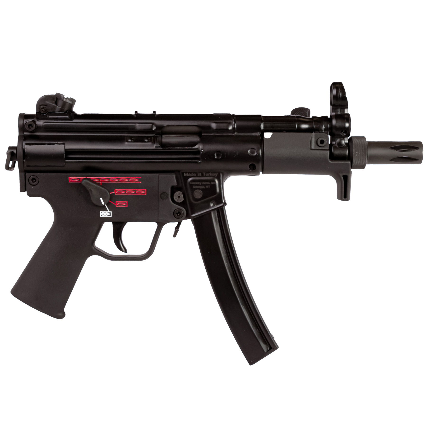 AP5-P NAVY 9MM 5.8" 30RD BLK