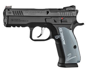 CZ Shadow 2 Compact handgun with distinctive design.