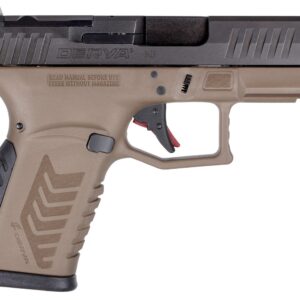 Side view of Derya 9x19 handgun
