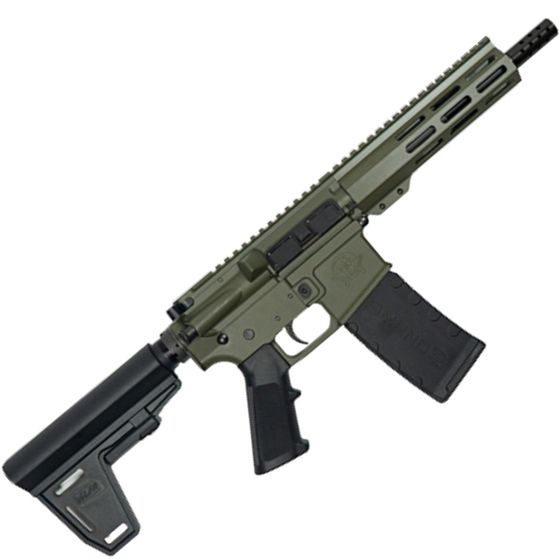 223WYLDE PSTL W/BRC 30RD ODG