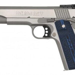 COLT GOLD CUP LITE 38 SUPER - BLUED STAINLESS G10 GRIPS