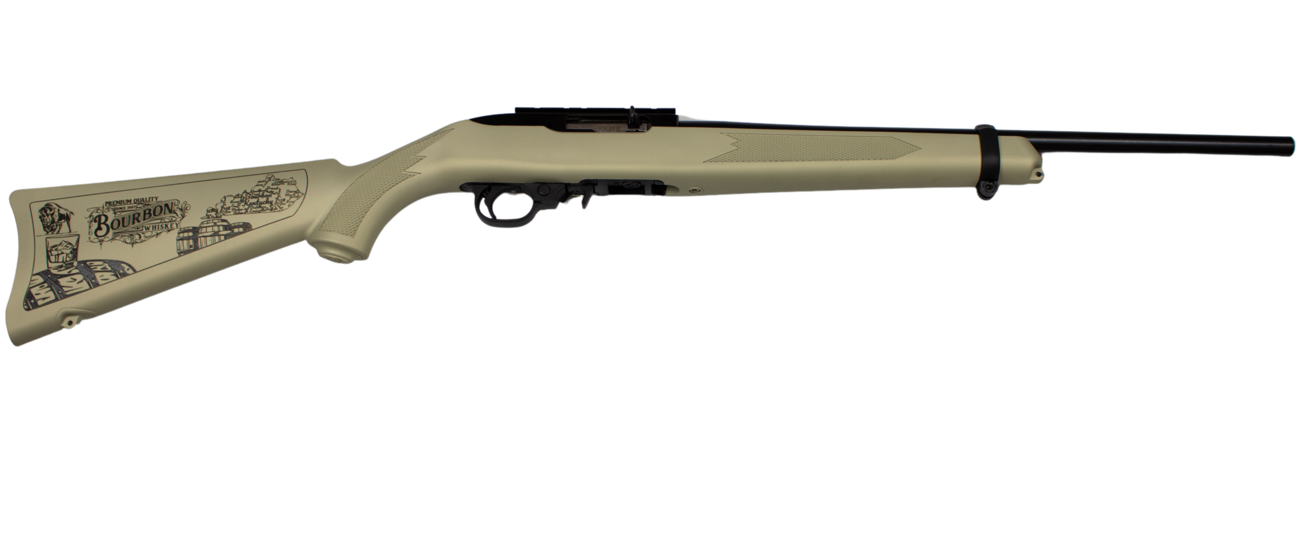 RUGER 10/22 CARBINE 22LR 18.5" BBL, BOURBON EDITION 1-10RD