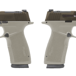 SIG SAUER P365 X-MACRO 9MM PSTL 3.7" 2-17RD OR 2 TONE BRONZE/TAN