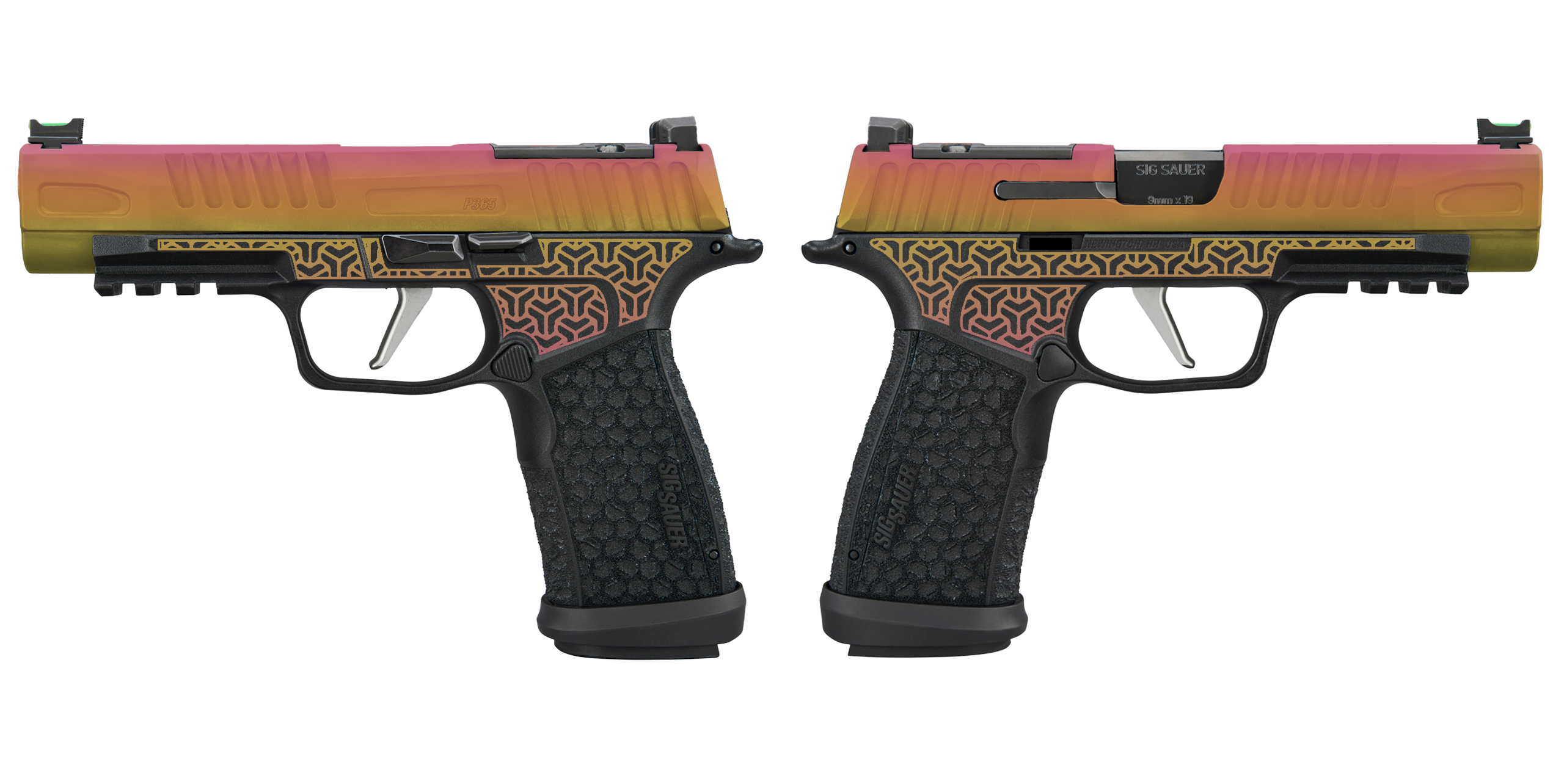 SIG SAUER P365 FUSE TEQUILA LITE 9MM 4.3" BLACK O.R. 1-17RD, 2-21RD