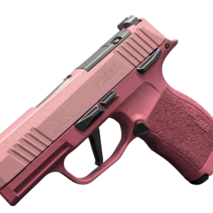 SIG SAUER P365X 9MM PSTL 3.1" TWO TONE BLUSH MS 2-12RD OPTC PLTE CVR