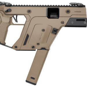 Kriss Vector firearm in tan color