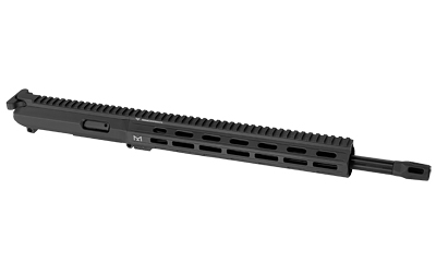 Black firearm upper receiver assembly