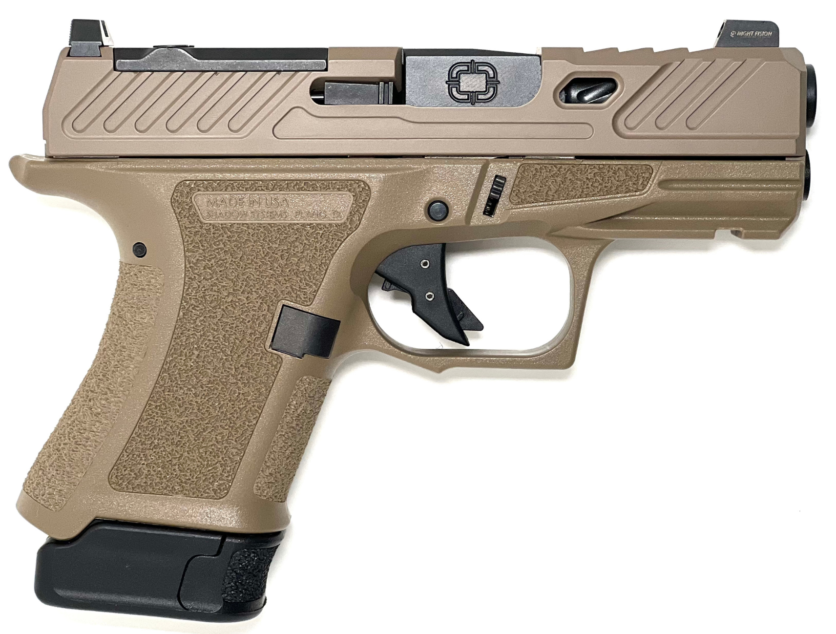 SHAS CR920 9MM 3.41 FDE ELITE OPT SLIDE FDE 13RD