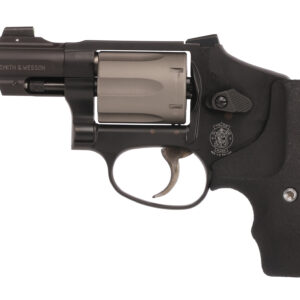 Smith & Wesson revolver on a white background