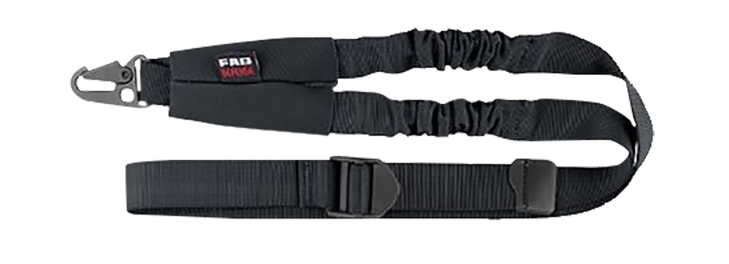Black adjustable strap with clip attachments