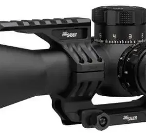 SIG Sauer rifle scope with adjustable magnification