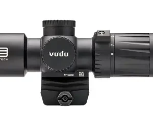 EOTech Vudu riflescope with adjustable magnification.