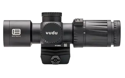 EOTech Vudu riflescope with adjustable magnification.