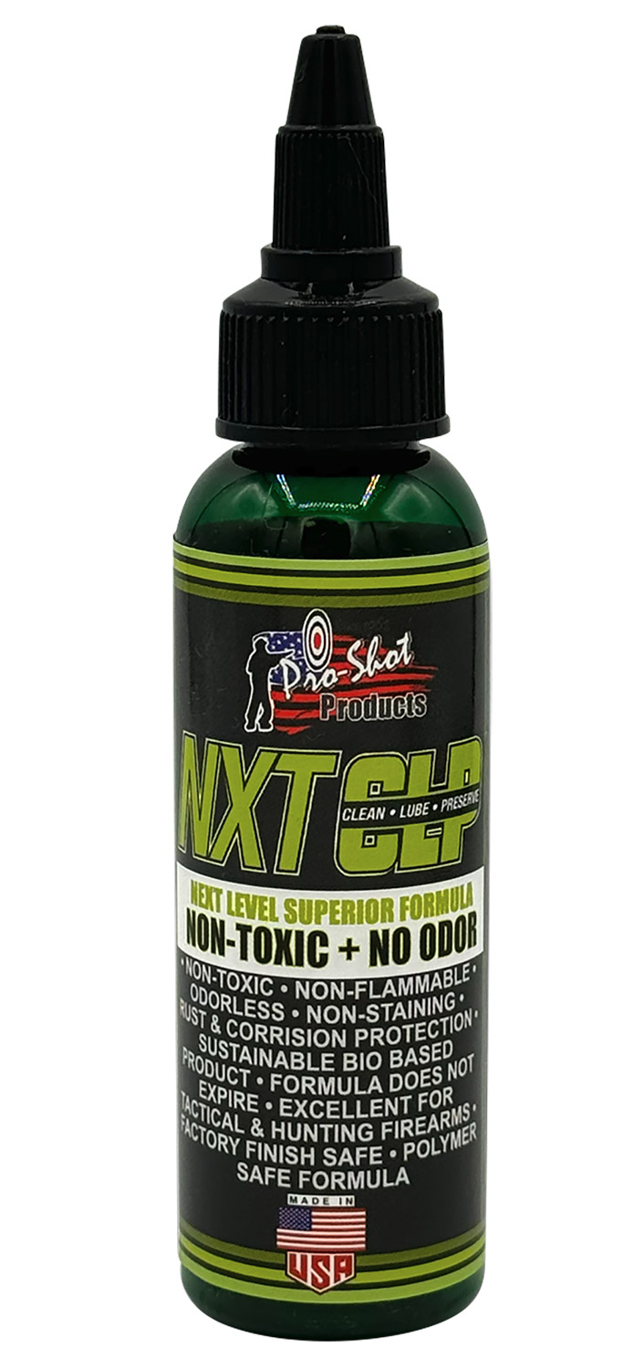 Pro-Shot Products NXT CLP bottle for firearm maintenance
