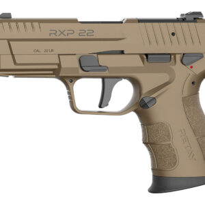 RXP 22 handgun in tan color.