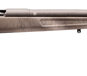 Side view of a tactical rifle.