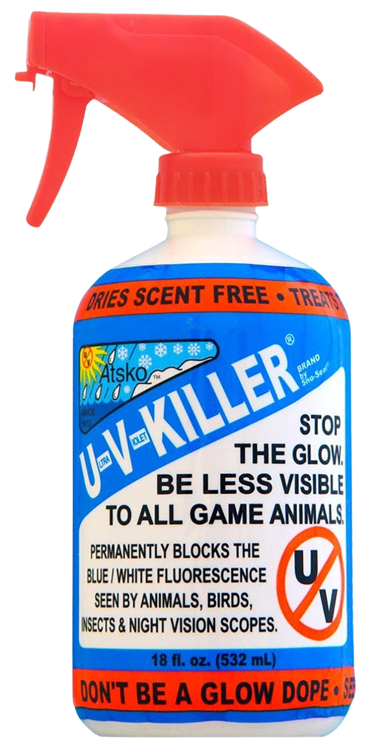 UV blocker spray for hunting visibility