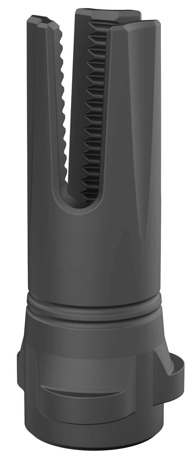 Close-up of a black adapter component.