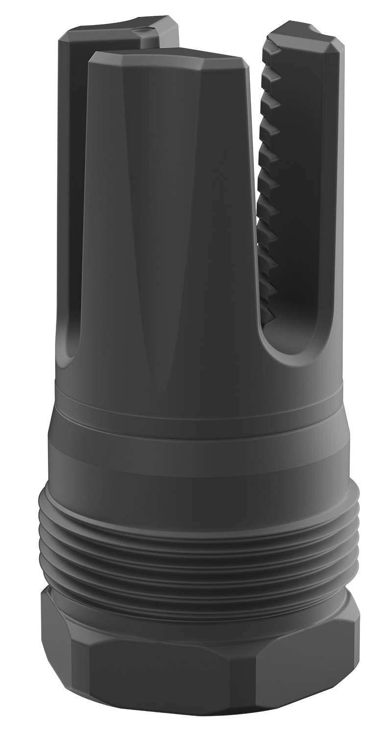 Breek Arms BRK4415 Scorch 3-Prong Plan B Black Nitride Steel 1/2"x28 Threads 223 Cal/5.56mm