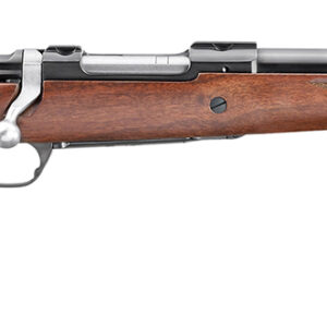 Side view of a wooden rifle