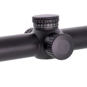 Trijicon rifle scope with adjustable knobs