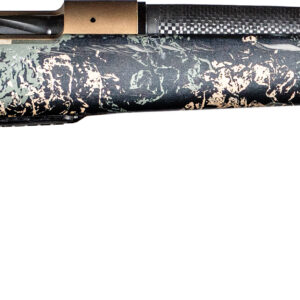 Hunting rifle with a camo design